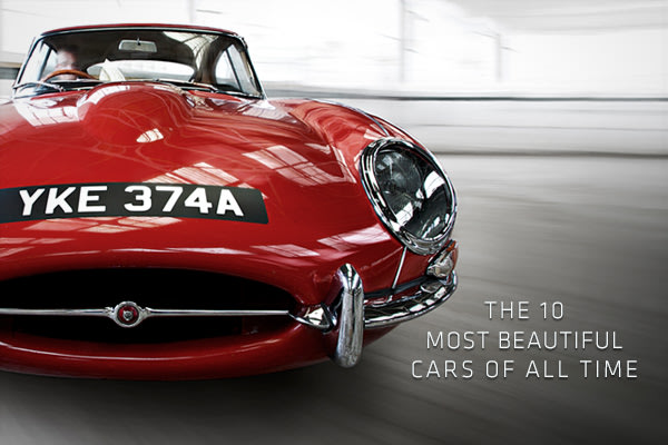 Newsfeed: The 10 most beautiful cars of all time