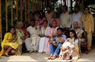 Aishwarya Rai Bachchan Abhishek Bachchan At A Jaipur Wedding