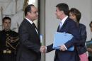 Embellie pour Hollande et Valls, selon un sondage TNS Sofres