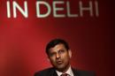 RBI Governor Rajan attends a seminar organised by the University of Chicago in New Delhi