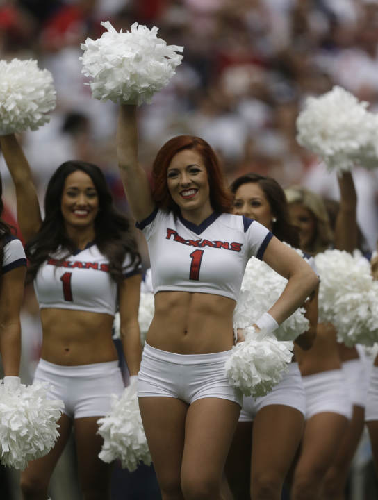 Texans cheerleaders