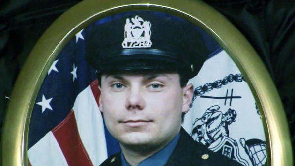 New York's most-decorated cop honored after surviving ...