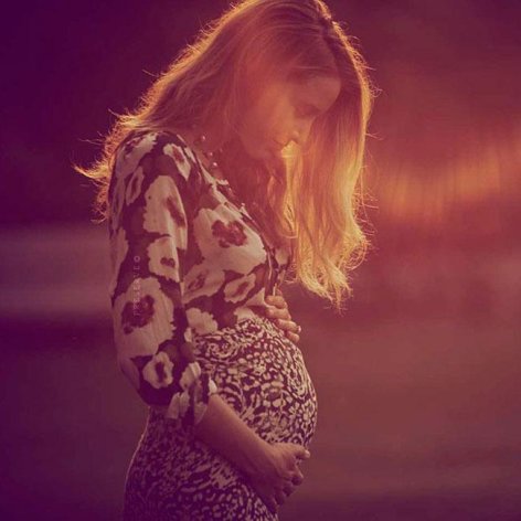 Blake Lively en la foto colgada en la web Preserve