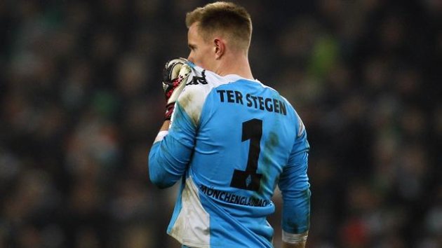 2014 Borussia Moenchengladbach's goalkeeper Marc-Andre Ter Stegen