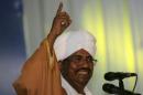 Sudanese President Omar Hassan al-Bashir addresses the general conference of the ruling National Congress Party in Khartoum