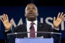 Ben Carson habla durante la Conferencia de Acción Política Conservadora (CPAC, por sus siglas e inglés), el viernes 4 de marzo de 2016, en National Harbor, Maryland. (Foto AP/Carolyn Kaster)