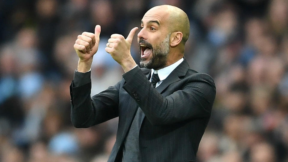 Guardiola: City only behind United in terms of titles