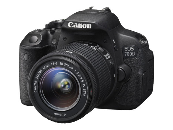 Canon EOS 700D （影像來源http://www.canon.com.tw/index.aspx）