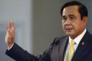 Thailand's Prime Minister Prayuth Chan-ocha   address the nation in Bangkok