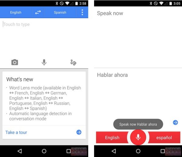 Google翻译App,新增「拍照翻译」、「聊天模