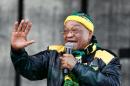 Le président sud-africain Jacob Zuma au congrès de l'ANC le 23 juillet 2016