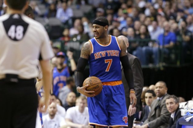 NBA球星，紐約尼克的「甜瓜」安東尼（Carmelo Anthony）（美聯社）