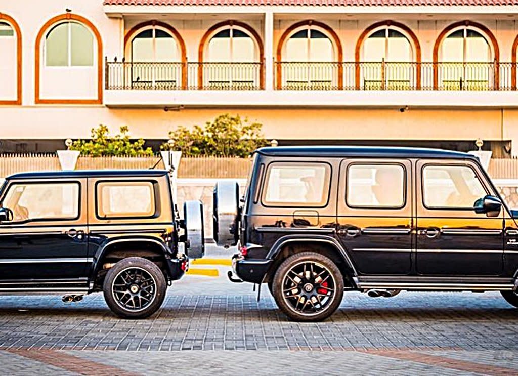 有幾分諷刺意味的改裝 Suzuki Jimny 63 Amg Yahoo奇摩汽車機車