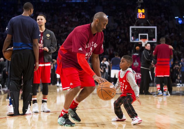 Kobe Bryant &amp; Chris Paul Jr. （圖／Associated Press）