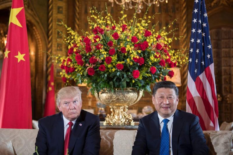 Donald Trump and Xi Jingping