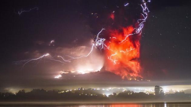 Photos The Calbuco volcano