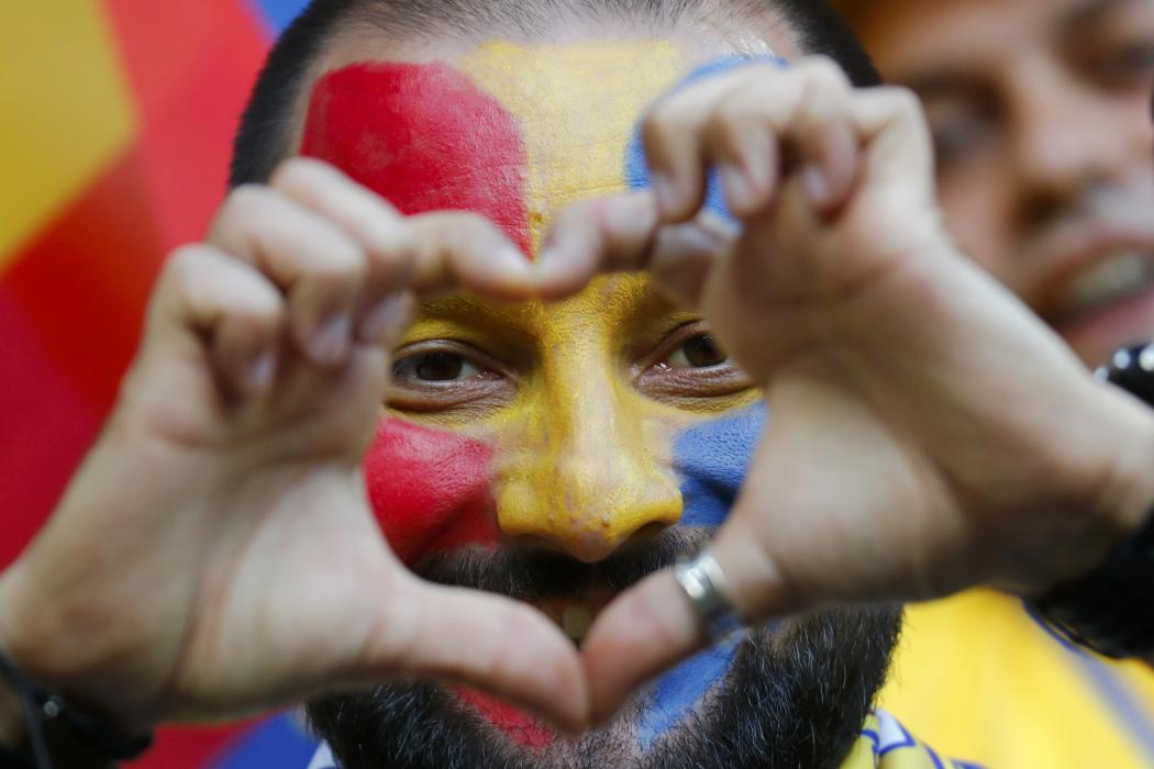 Fans before the match