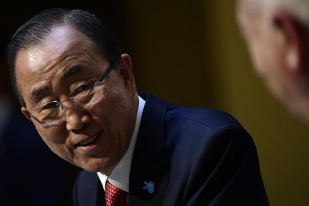 AFP/AFP - El secretario general de la ONU, Ban Ki-moon, durante una rueda de prensa en el Palacio de Santa Cruz, sede del Ministerio de Asuntos Exteriores ... - abd8249ed25f855b0982d8607a1afb8c04648766