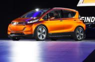 Veículo elétrico Chevrolet Bolt, da automotiva americana General Motors, é apresentado em 12 de janeiro de 2015