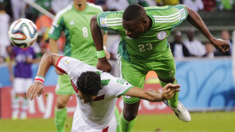World Cup - Bore draw does nothing for Iran or Nigeria