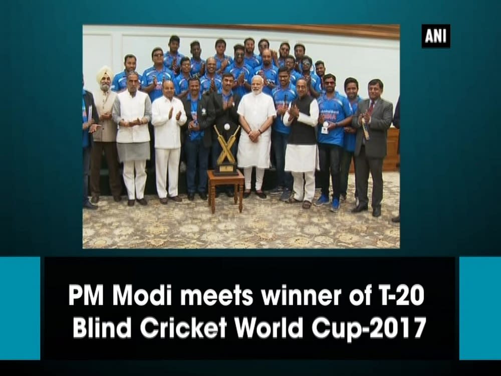 PM Modi meets winner of T-20 Blind Cricket World Cup-2017 ... - 1000 x 750 jpeg 77kB