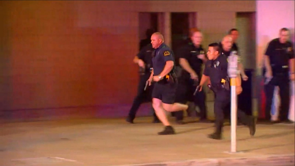 dallas shooting suspects video ambush