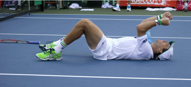 Carlos Berlocq puso el 3-2 final ante Israel