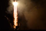 A nave Soyuz-TMA16M decolou em Baikonur, no dia 27 de março de 2015, rumo à Estação Espacial Internacional