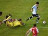 L'attaquant argentin Lionel Messi lors du match de son équipe contre le Paraguay, à La Serena (Chili) le 13 juin 2015