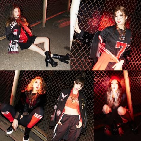 4minute 主打曲「瘋了」封面海報公開 帶來全新Hip Hop運動風