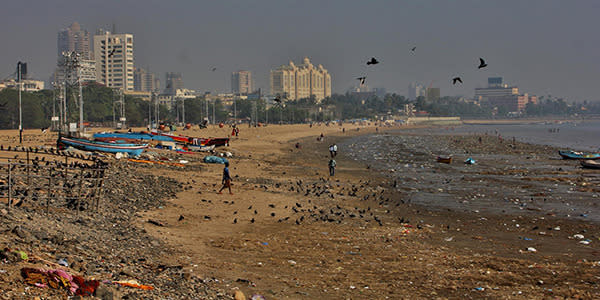 Ten beaches you don’t want to visit - Chow Patty Beach - Mumbai, India