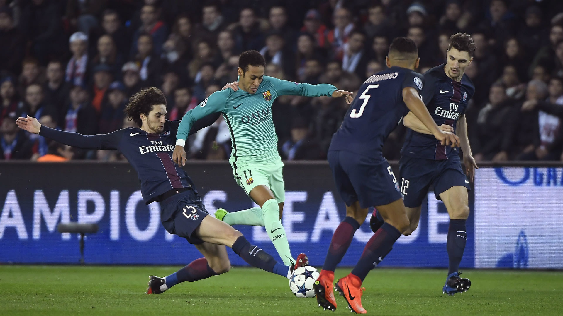 Neymar PSG Barcelona Champions League