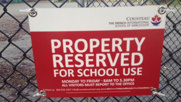 Restricted Vancouver playground access sparks angry exchange between school principal, parent