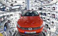 O carro Volkswagen Passat é visto na fábrica da Volkswagen, em Wolfsburg, no dia 10 de março de 2015
