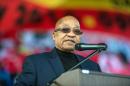 Le président d'Afrique du Sud Jacob Zuma le 1er mai 2016 à Pretoria