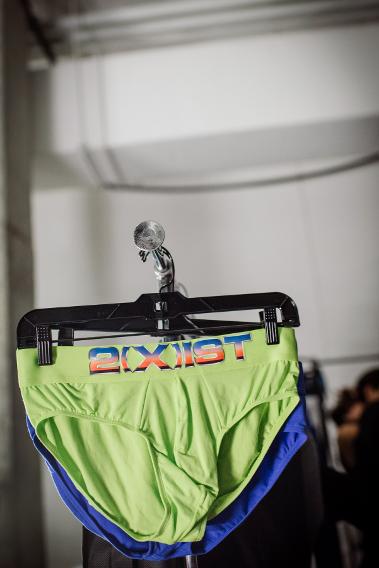 A Revealing Look Inside a Men's Underwear Fashion Show