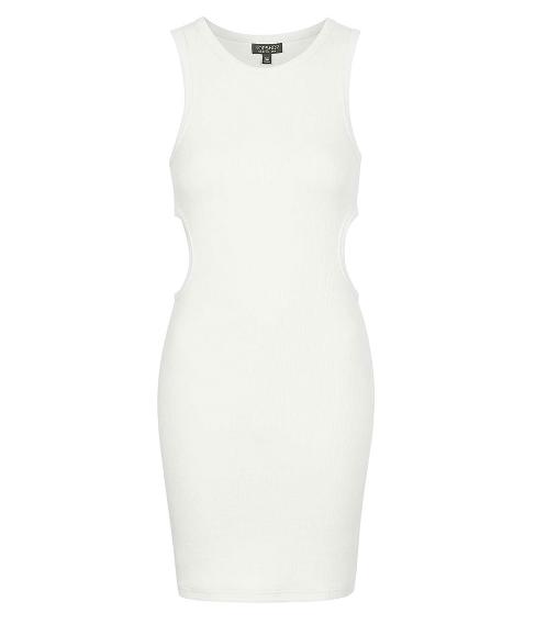 Topshop Cut-Out Side Bodycon Tunic