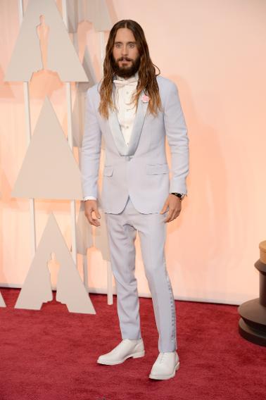 WORST: Jared Leto in custom Givenchy