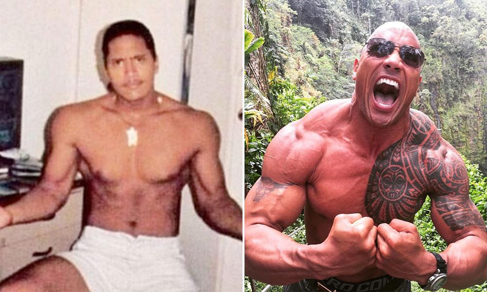  The Rock  Is HUGE Now But He Hasn t Always Been