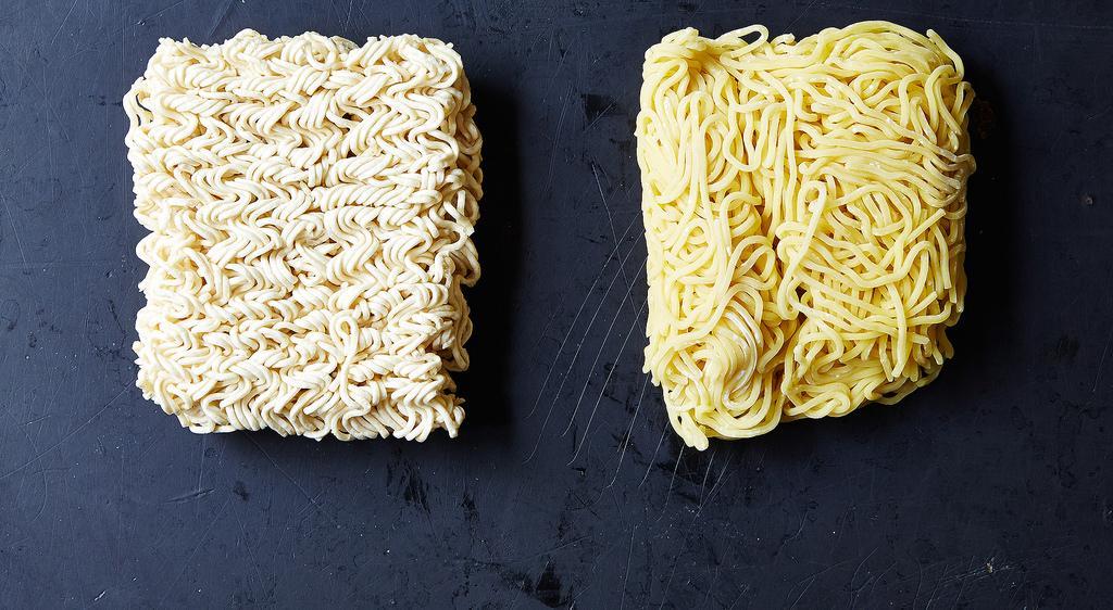 Different types of noodles