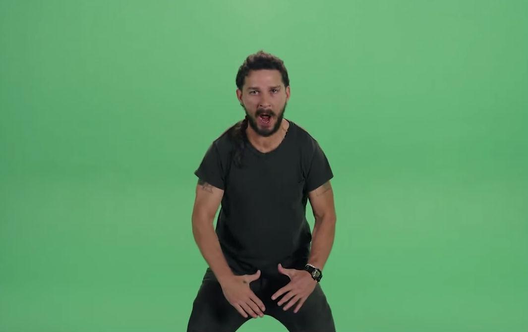 Shia LaBeouf Gives Bizzarely Intense Motivational Speech