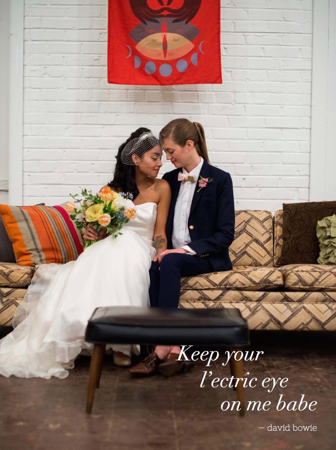 Vintage Interracial Porn Bride - New Wedding Magazine Celebrates Diversity