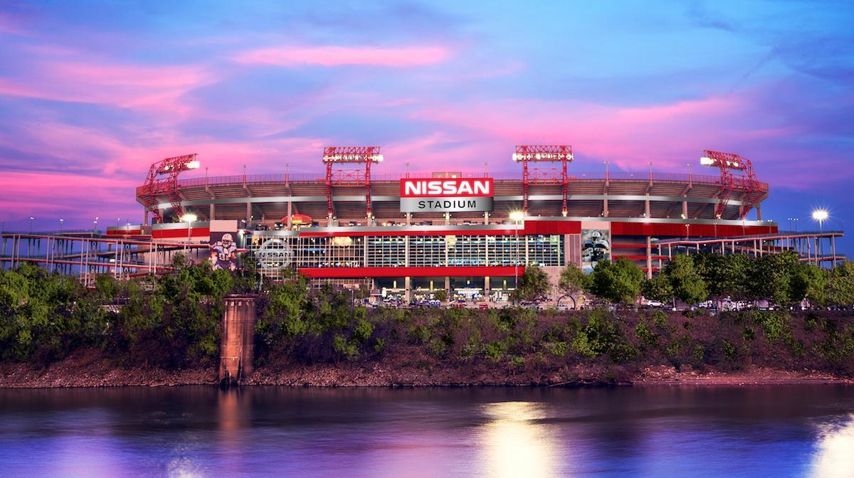 Nissan Stadium Takes The Tennessee Skyline