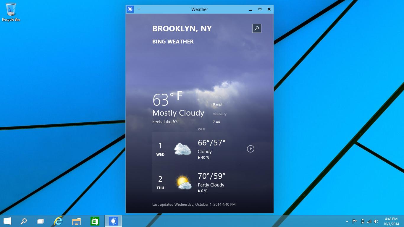 PHOTOS: Here's what Microsoft's Windows 10 looks like. So far....