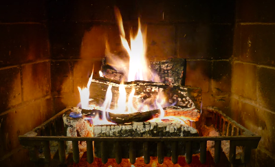 How the Yule Log Became a Multimedia Star