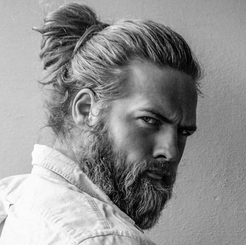 Male Models on Man Buns, Brow Shaping, and More