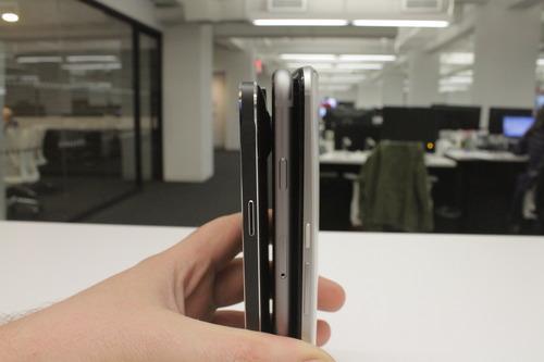 Profiles of Nexus 6, iPhone 6 Plus and Galaxy Note 4