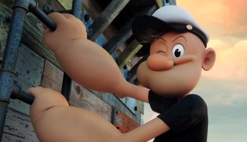 Watch Popeye Get Ready for His First Big-Screen Turn in More Than 30 Years