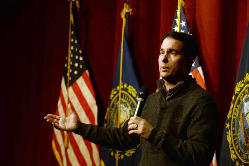 Scott Walker’s gloomy pitch for the presidency