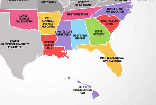 What Every State in the U.S. Is Worst at (Including North Dakota at Tourism)